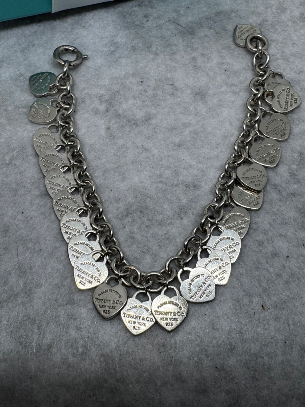 Tiffany & Co Return to Tiffany Multi Heart Tag Bracelet - Picture 7 of 9